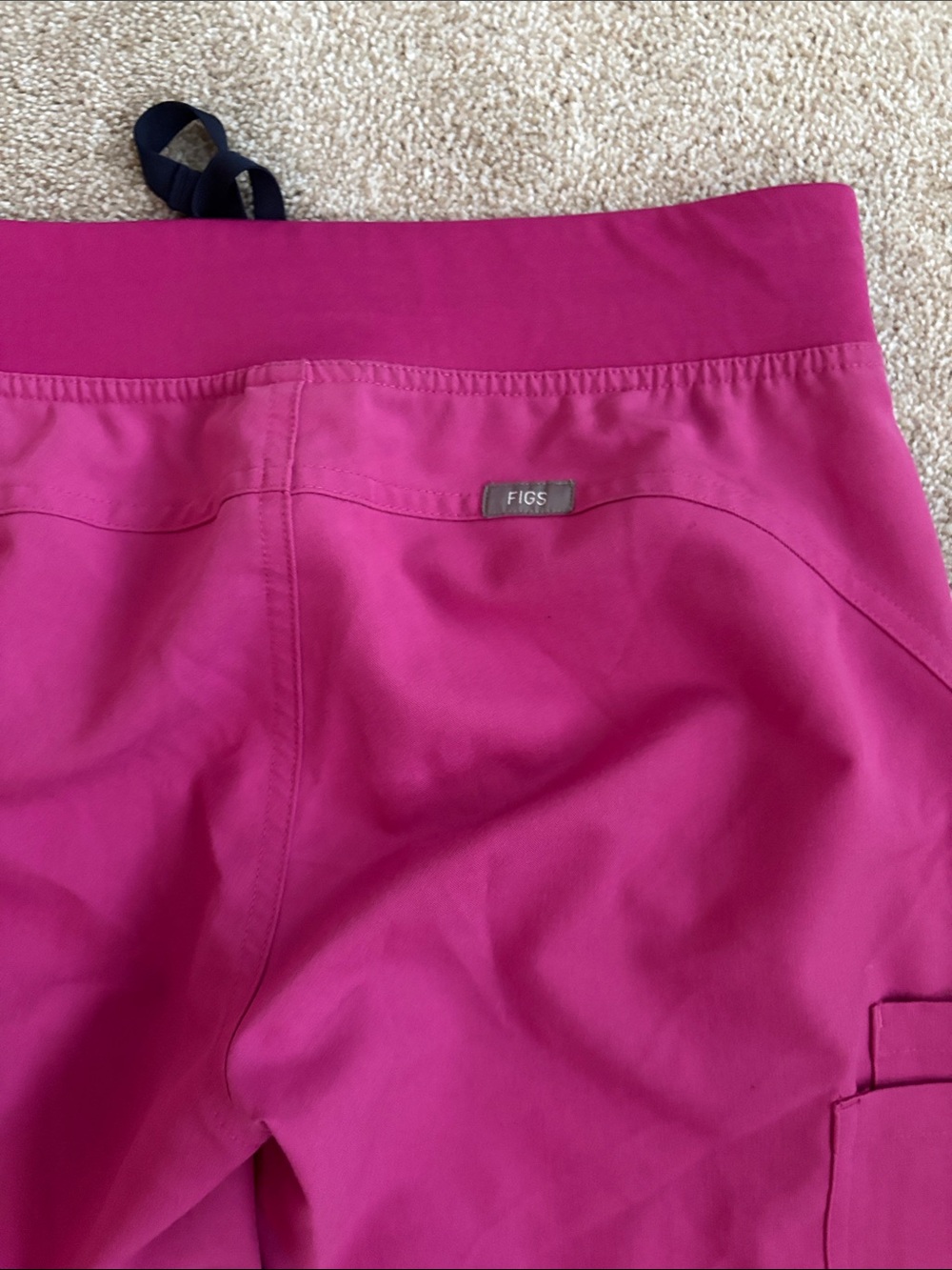 FIGS Hot Pink Technical Scrub Pants - Picture 5 of 5